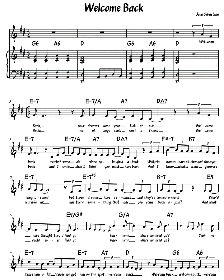 Sheet Music